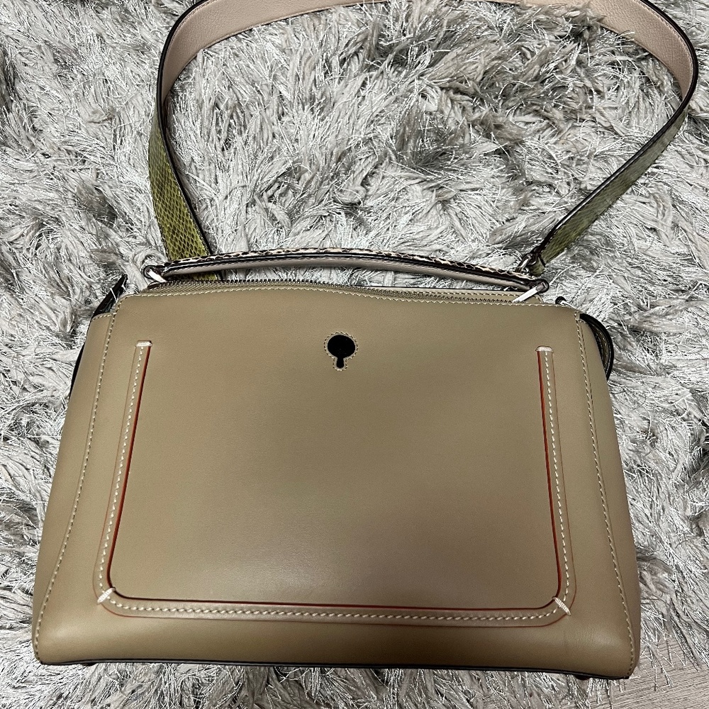100% Authentic Fendi Dot Com Python Bag - image 1